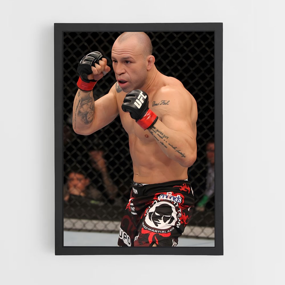 Poster The Fighting Spirit – affiche MMA (vue 2)